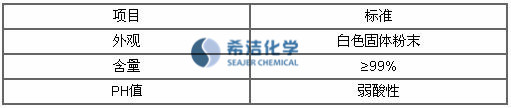 污水处理氨氮药剂的性能指标