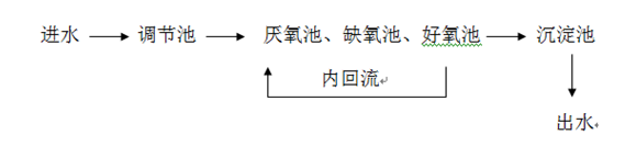 污水处理现场工艺图_金年会环保